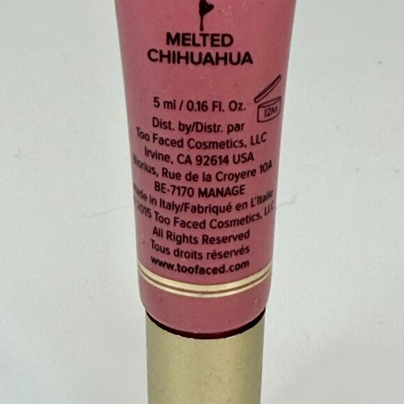 Too Faced Melted Matte Liquid Lipstick Melted Chihuahua Light Brown Nude Travel - Picture 6 of 6